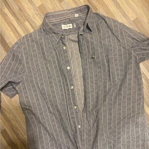 Lacoste size L/42 short sleeve button down